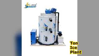 Ton Flake Ice Plant Maker PLC-besturing