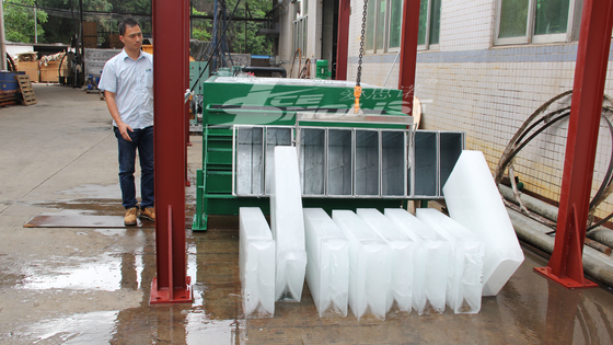 2 Ton Brine Containerized Block Ice-Machineproductie voor Visserij