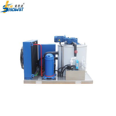 kopen Supermarkt Flake-ijsmachine voor zoetwater Commerciële 1000 kg/dag online manufacture