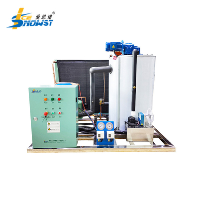 kopen 5 ton zoetwatervlok-ijsmachine 304 roestvrij staal 11,4 kW online manufacture