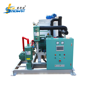 kopen Volledig automatische 10 ton flake ijsmachine koelsystemen met waterkoeling online manufacture