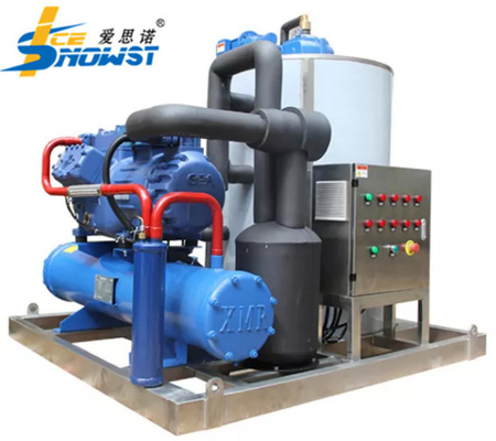 kopen PLC-besturing Zeewater Flake Ice Machine Maker 8 Ton online manufacture