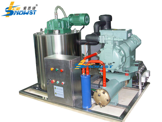 kopen Commerciële zoutwatervlok-ijsgenerator 2 ton voor tonijnvisserschepen online manufacture