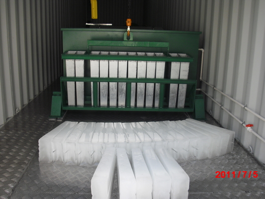 kopen IJsmachine voor het koelen van zoutwater in een container met zoutwaterblokken 10 ton online manufacture