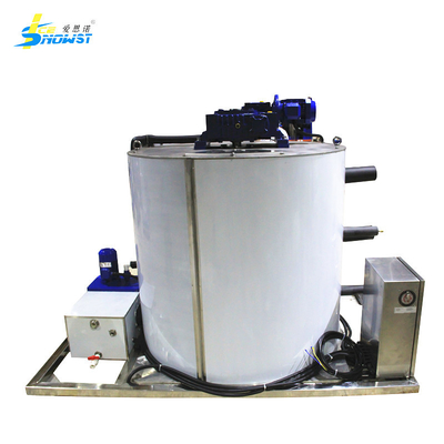 kopen 10T/dag Zeewater Flake Ice Evaporator Drum Machine op boot voor de visserij online manufacture