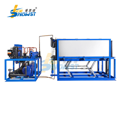2 ton directe koelblok ijsmachinefabriek 25kg 50kg