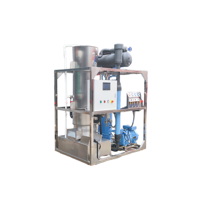Spanning 220V/380V/415V/440V/480V buis-ijsmachine met PLC-besturing lucht/watergekoeld